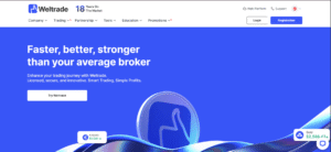 Weltrade Homepage